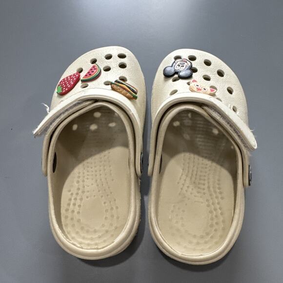 Lot of 2 pairs Toddler Girls Size 10 Sandals Casual Summer Unbranded Pink Cream - Picture 4 of 10